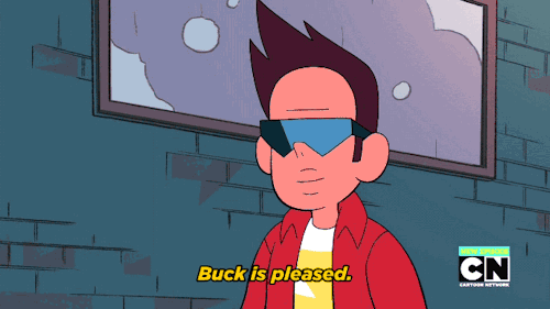 I love how Buck was so impressed with Nice Guy Lars in this moment that he started speaking in third person for the rest of the episode.