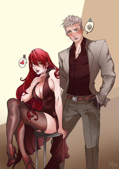 ‘Jealous, Akihiko?’