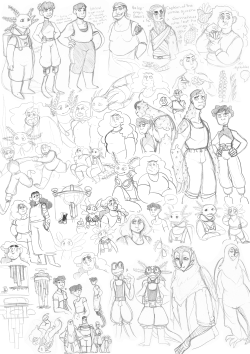 Here is a sketch dump since I haven’t posted one in a while.