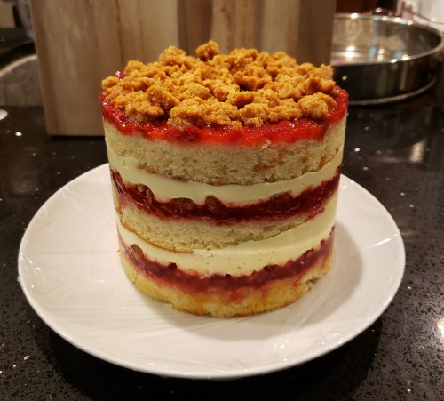 I Made A Commitment Bake Inspired By The Anatomy Of Christina Tosi's Cakes But Disregarding Most Of Her