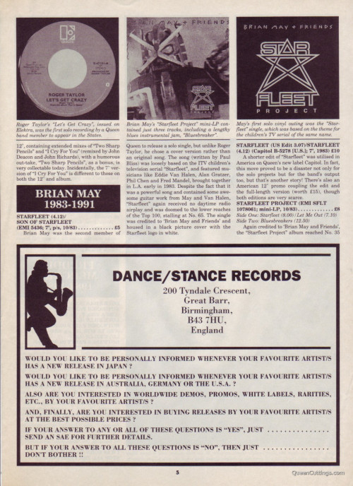 Record Collector - August, 1991