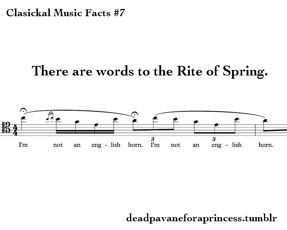 mahleriana:the-voice-leading-nazi:#stravinsky is really in this season #AND IT’S