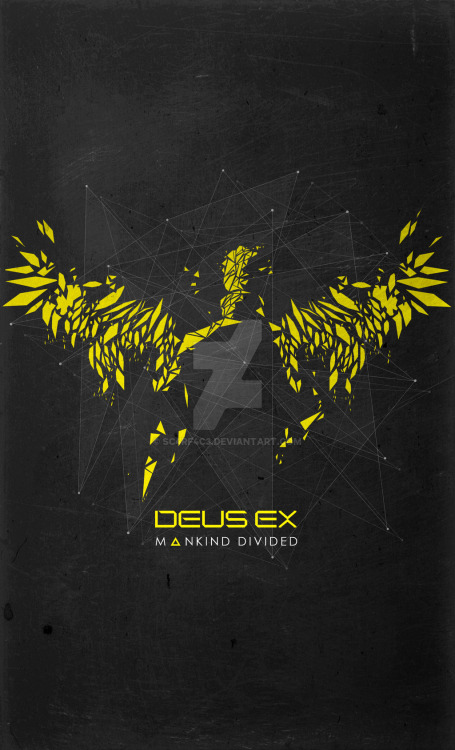 sidewalkgeek:Deus ex: Mankind Divided by SC4RF4C3