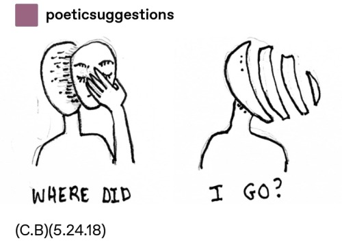 (C.B.)(5.24.18) - Posted By @poeticsuggestions / Talk Show Host - Radiohead / Orlando - Virginia Woolf