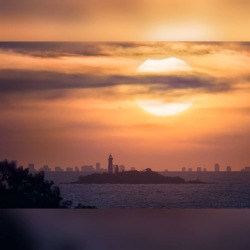 A Partial Solar Eclipse over Buenos Aires