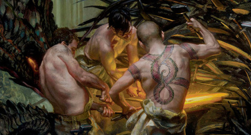 bobbygio:  On December 18th, an exhibit of artwork by illustrator Donato Giancola will open at the Jean Cocteau Cinema in Santa Fe