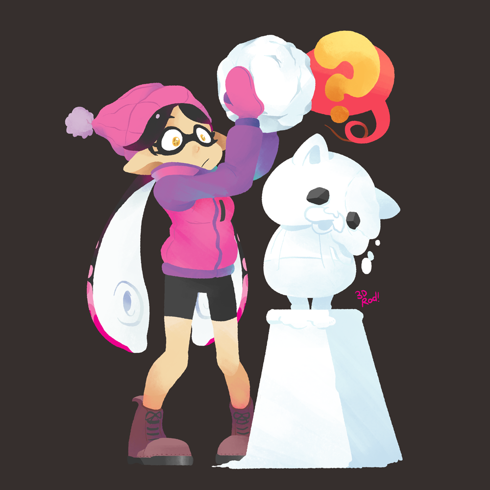 3drod:  Do you wanna[I’m not making that reference] Snowman or Sand castle? Splatfest
