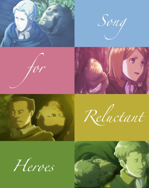   Oh Give me your strength Our life is so short Song for the reluctant heroes I wanna be brave like you    