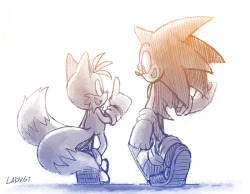 ladygt:  Sonic & Tails 