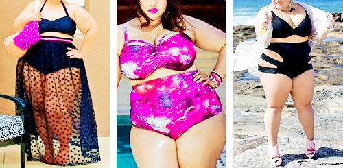 plus size + beach wear