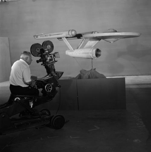 Filming the USS Enterprise - Star Trek (1966)