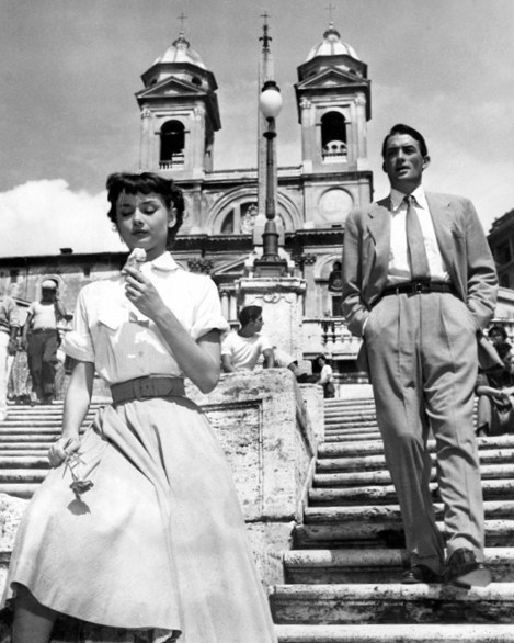 icecreaminginthafaceofmyboss:  Audrey Hepburn in Roman Holiday  