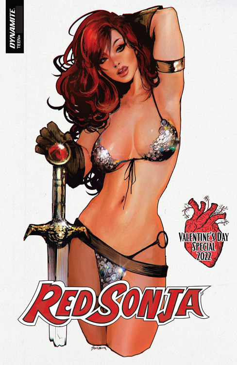 Red Sonja Valentines Special (2022)BURNING LOVE! Red Sonja’s temporarily developed fire powers