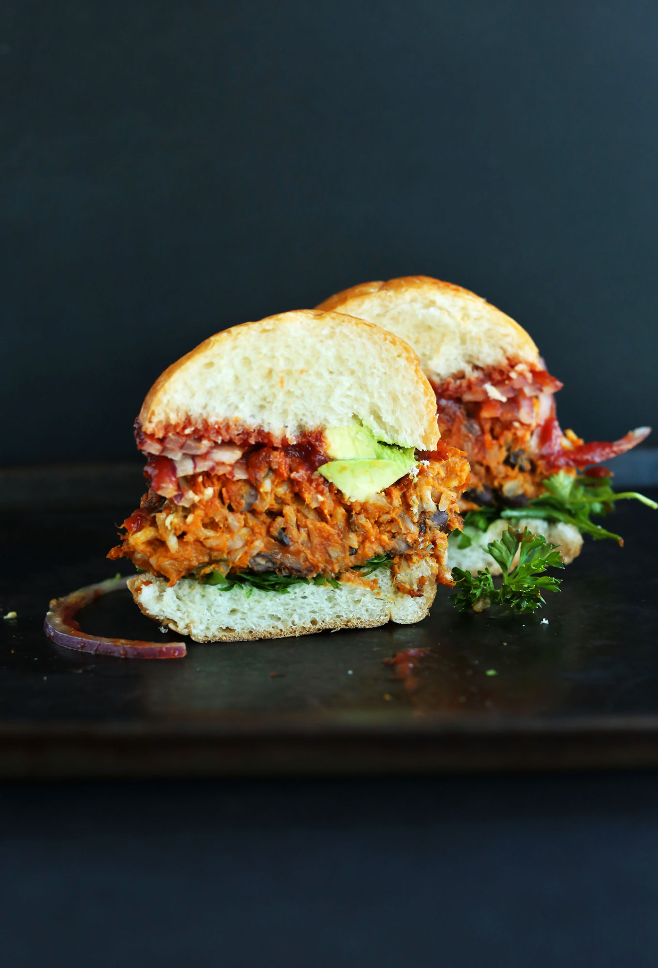 foodffs:  SWEET POTATO BLACK BEAN BURGERReally nice recipes. Every hour.