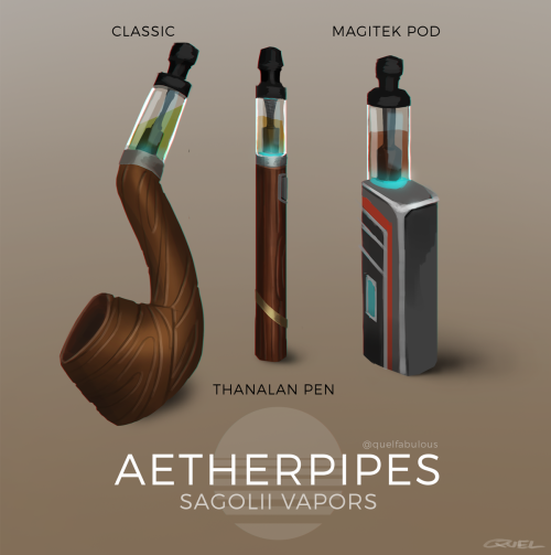 quelfabulous:So if Tomestones (cell phones basically) are a thing in FFXIV, surely vapes are…This st