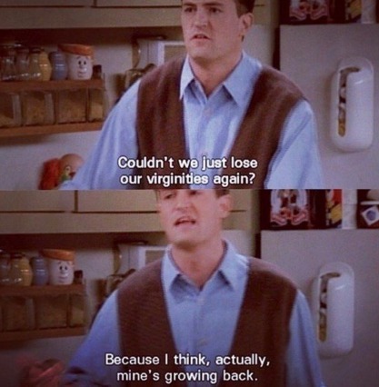 12 frases de Chandler Bing que te recordarán por qué le quieres tanto