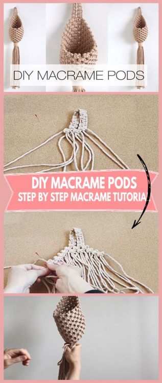 DIY Macrame PODS