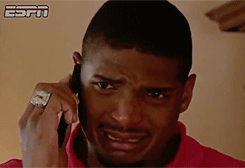 andreapoli:  Michael Sam after receiving a phone call that he had been drafted. 