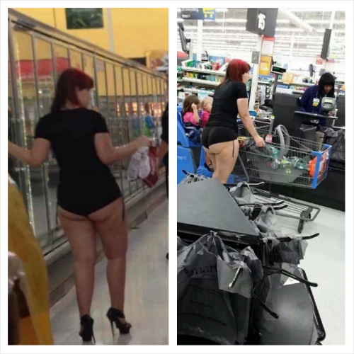 Wal-Mart just got a bit more interesting…. #PAWG #WhiteGirlBootyAlert