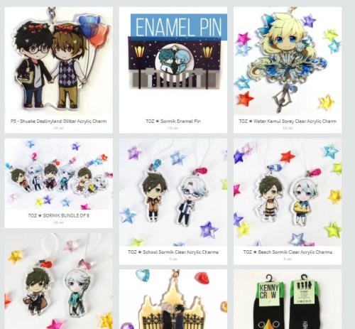 my store is open again for anyone interested i&rsquo;ve put up sormik and shuake/akeshu &amp