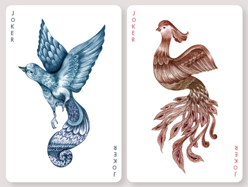 itscolossal:
“ AVES: Playing Cards Inspired by Karina Eibatova’s Bird Illustrations
”