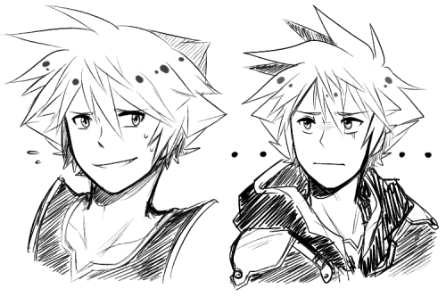 Been playing KH 2.5 lately and thought I’d try draw Sora again.