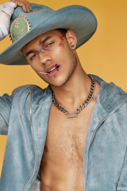 sambaylissibram:  wonderland magazine_ styling. matthew josephs ph. sam bayliss - ibram grooming. daniel sallstrom nails. ama quashie model. jordan matheson @ elite  