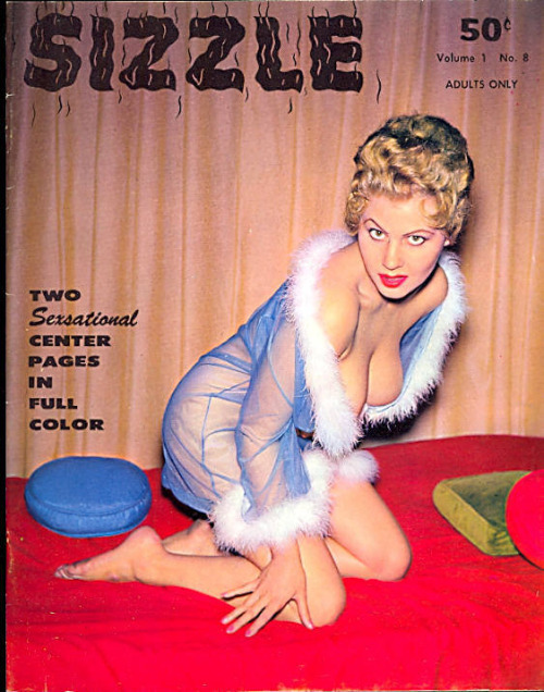 halinasplayground:  sizzle —vintage stag magazine cover