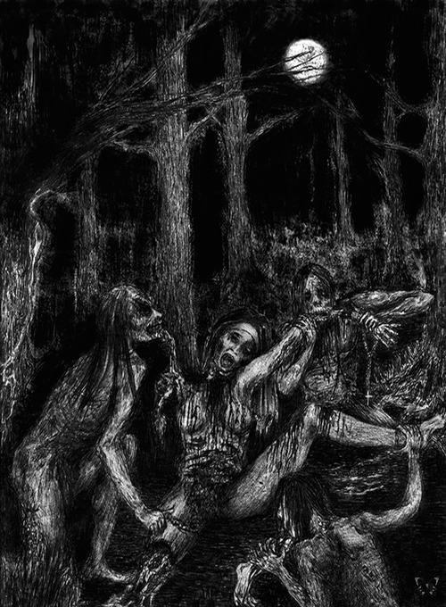 whitesoulblackheart:  Primitive Death by Leah Corrine more edits here … Ƹ̴Ӂ̴Ʒ