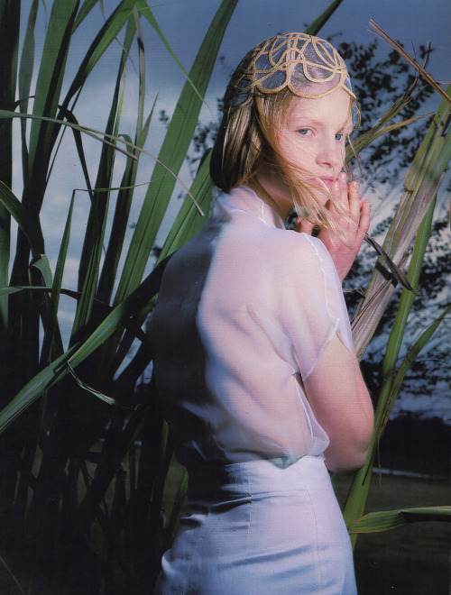 the-original-supermodels:Marie Claire France (1988)Kirsten Owen by Keiichi Tahara