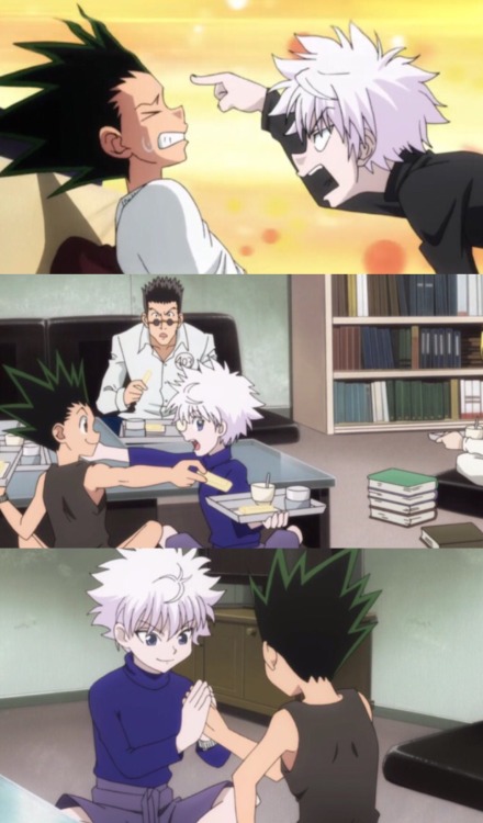 karasunokenma: “I won’t leave Gon behind.” :>