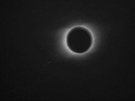 nobrashfestivity:    Nevil Maskelyne, First filmed eclipse. 1900Solar eclipse filmed