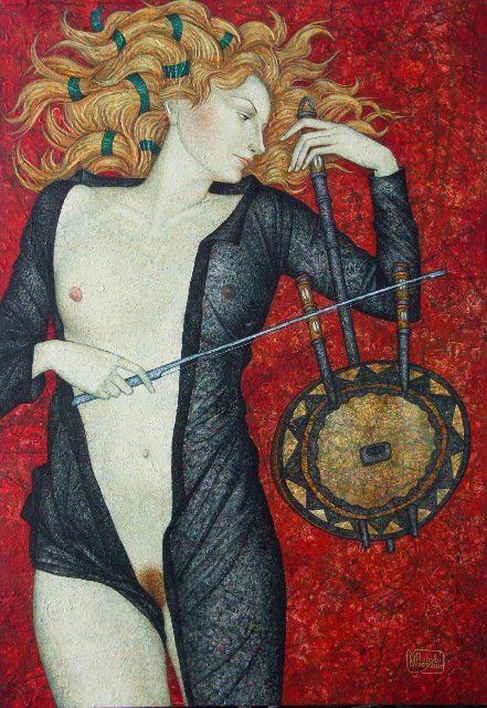 artbeautypaintings:  unknown - Volodia Popov