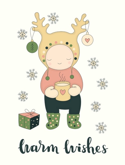 Xmas Mood ❄Available as greeting cards, kids clothes, stickers and much more in my shop at Redbubble