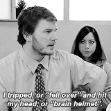 dailyparksnrec:  “Leslie, I typed your symptoms into the thing up here and it says