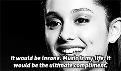 buterabenzo:2013: How would you feel if you were nominated for a GRAMMY?Dangerous Woman was nominate