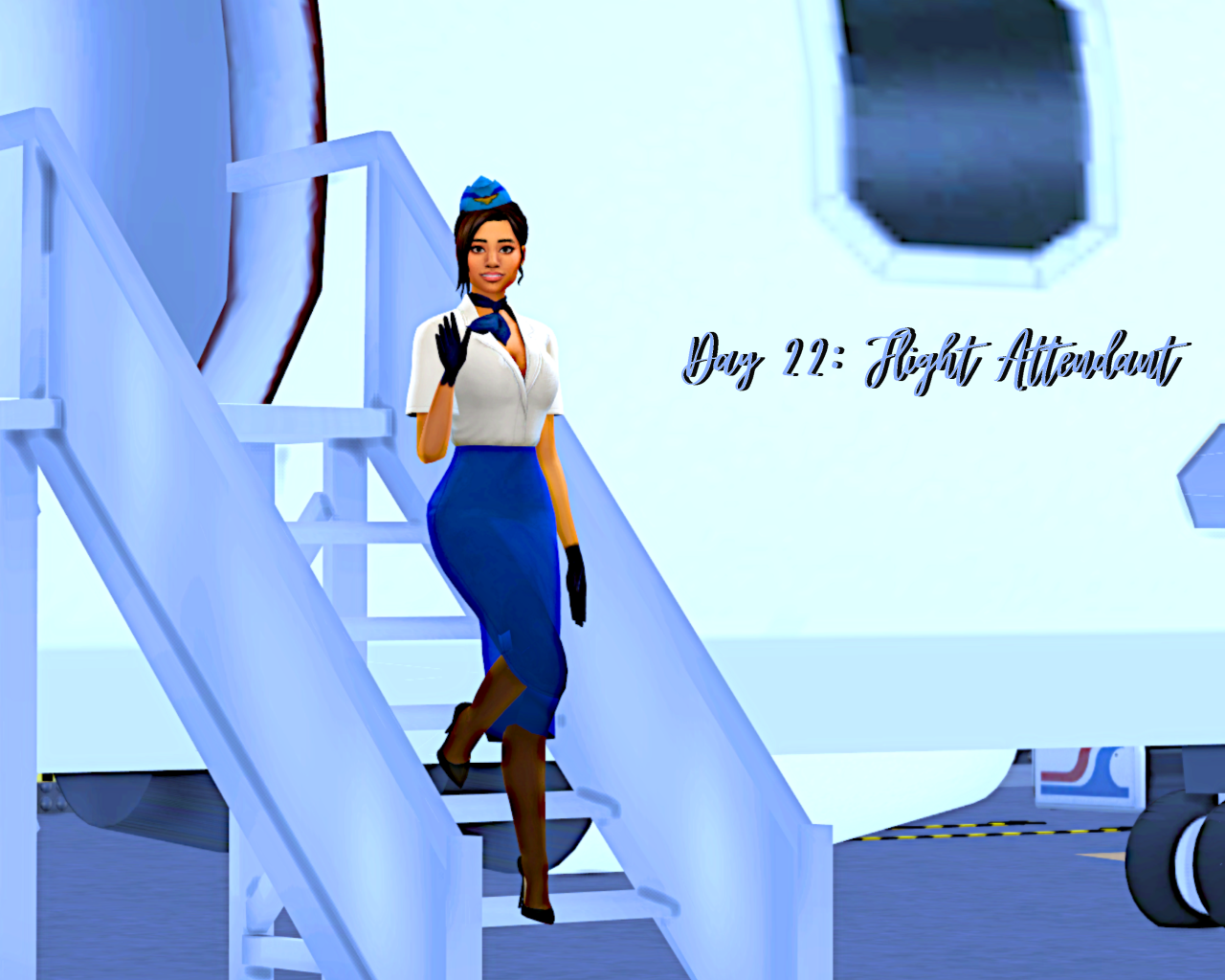 Day 22/25: Flight Attendant Day 22 entry for this...