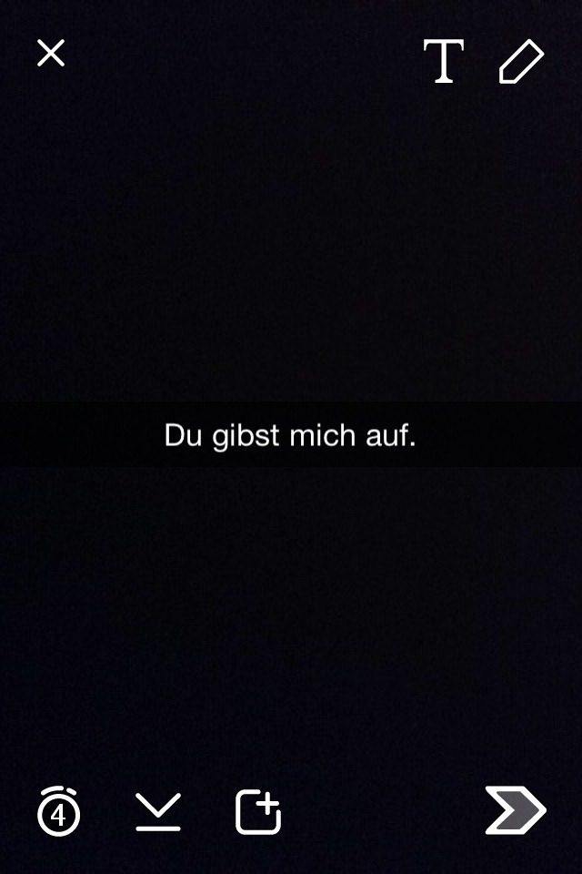 Niemand war da