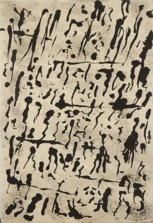 gatakka: Henri Michaux - Composition, 1960.