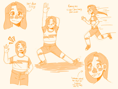 Some Izzy Doodles/practising Drawing Poses! I Had A Lot Of Fun Drawing These And I'm Pretty Happy About
