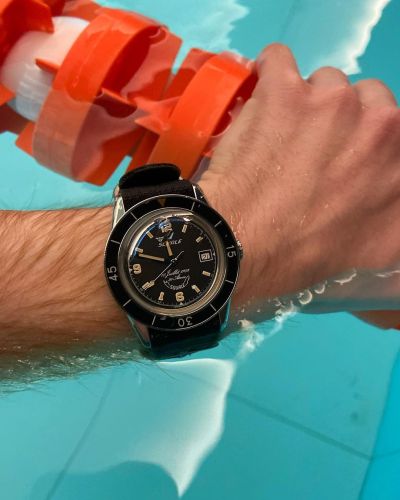 Instagram Repost
the_new_enthusiast Still in love with the 30 atoms dive watch!#squale #squale1521  [ #squalewatch #monsoonalgear #divewatch #watch #toolwatch ]