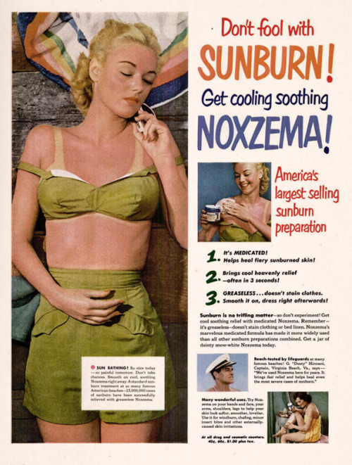 Noxzema, 1950