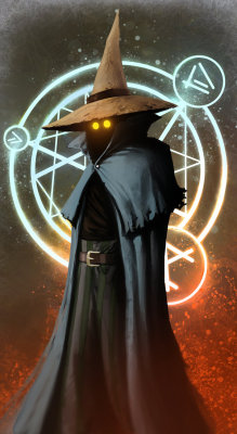 geeksngamers:  Black Mage - by Tony Warne 