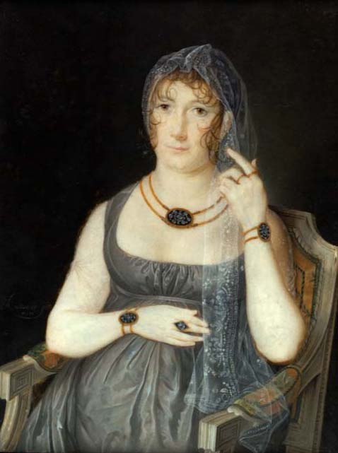Empress Marie Louise of France by Louis-Marie Autissier, 1811