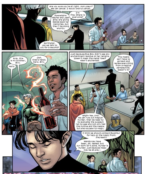 oxymitch: How Wiccan became friends with Northstar and Kyle JinaduWiccan and Hulkling invited Norths