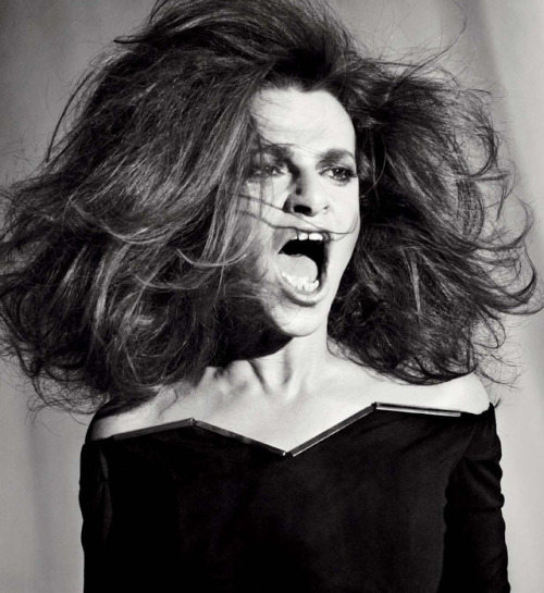 The glorious Sandra Bernhard photographed by Sebastian Kim for Interview (2012)