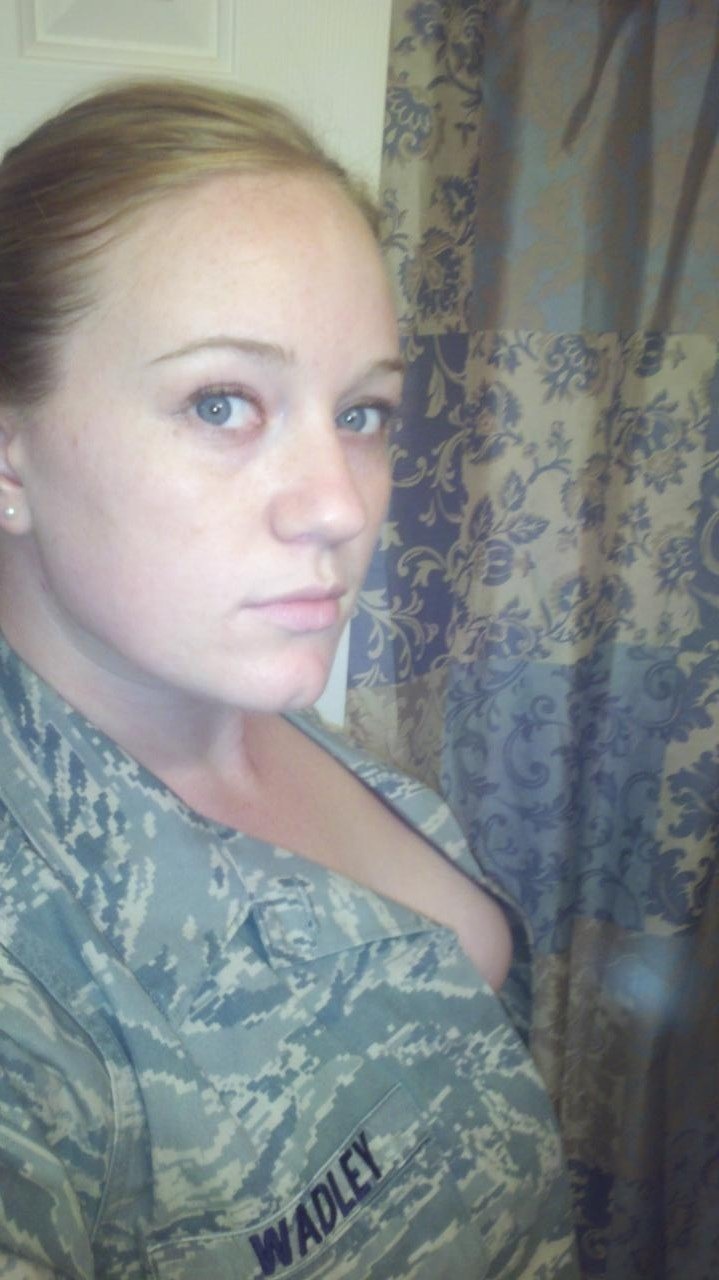 Wow she&rsquo;s pretty hot, damn Air Force always has the hot chicks!!