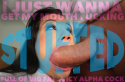 cockplanet:  Make my fucking cheek hurt!