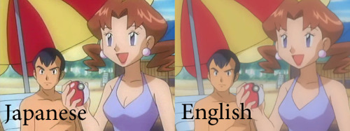 toasty-coconut:  Never forget the time when the English dub of Pokemon erased the cleavage off of May’s mom in an episode. 