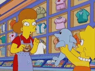 Employee: So little girl, what outfit do you want for your dolphin? Lisa: Doctor. Lisa: Okay&hel Employee: So little girl, what outfit do you want for your dolphin? Lisa: Doctor. Lisa: Okay&hel